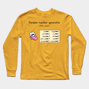 Stochastic suckling Long Sleeve T-Shirt